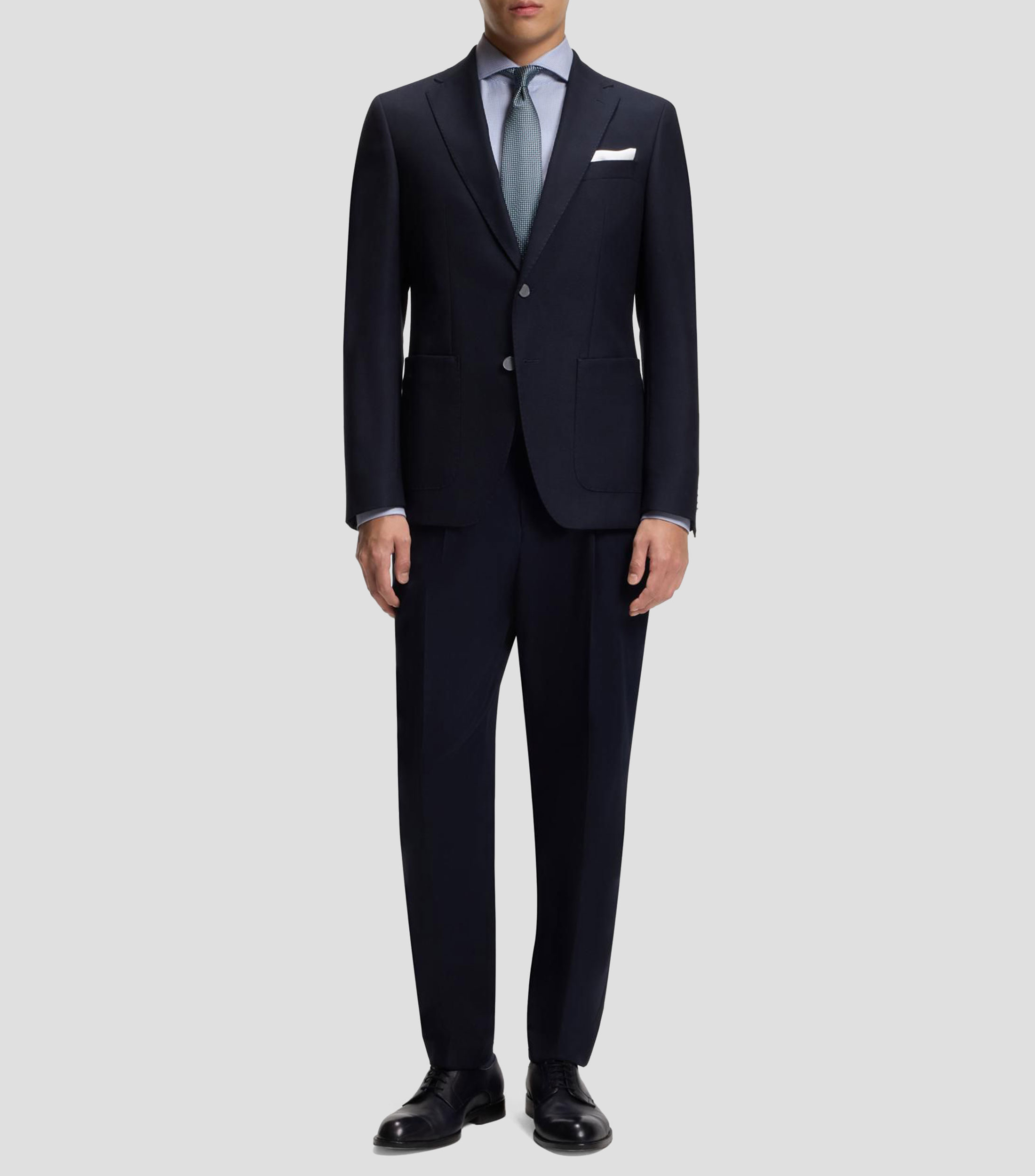 Camisa slim fit de algodón resistente a las arrugas Hombre